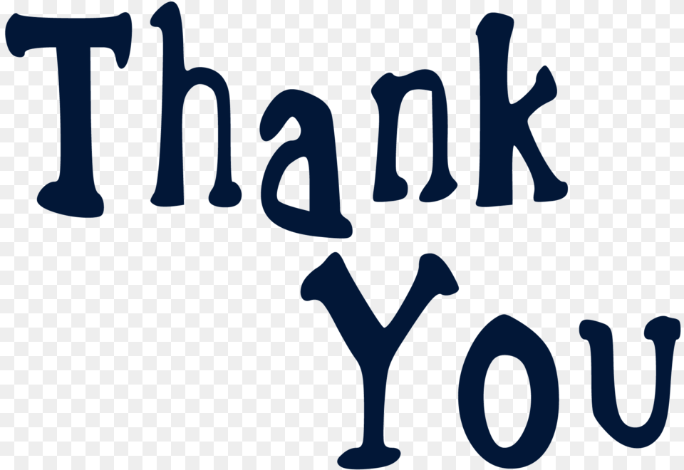 Thank You, Text, Person Free Png