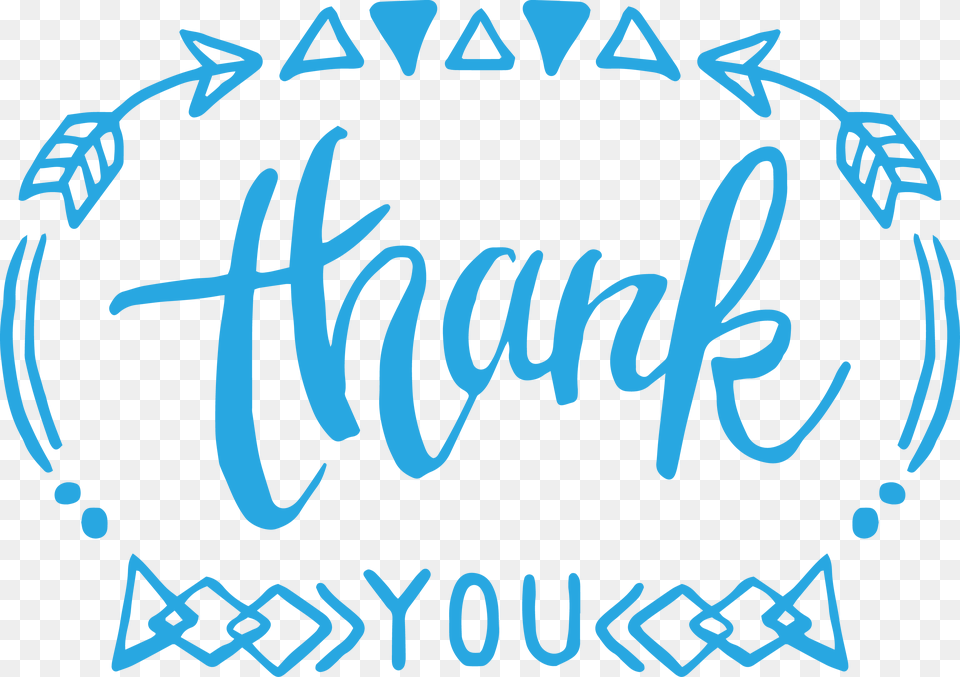Thank You, Calligraphy, Handwriting, Text Free Transparent Png