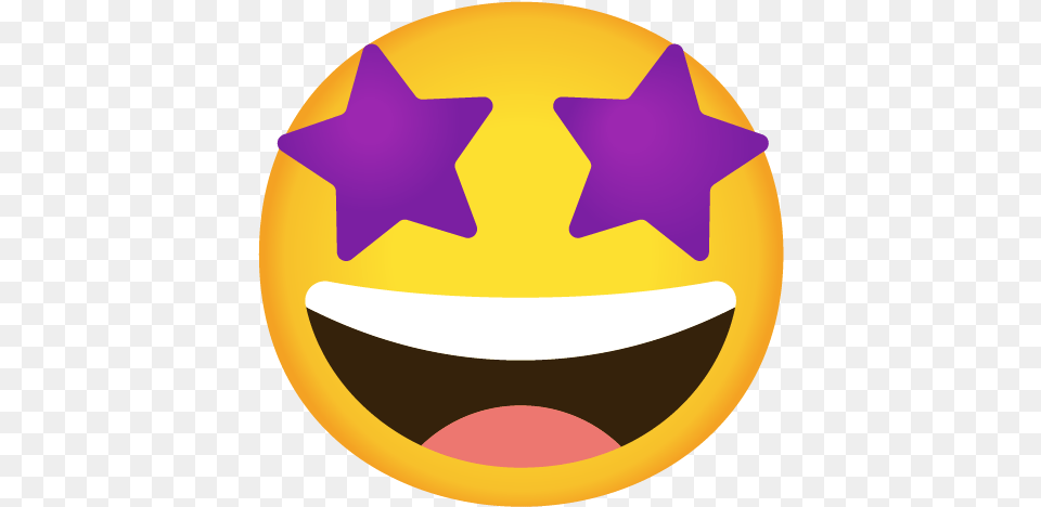 Thank You And Star Struck Emoji, Star Symbol, Symbol, Birthday Cake, Cake Png Image