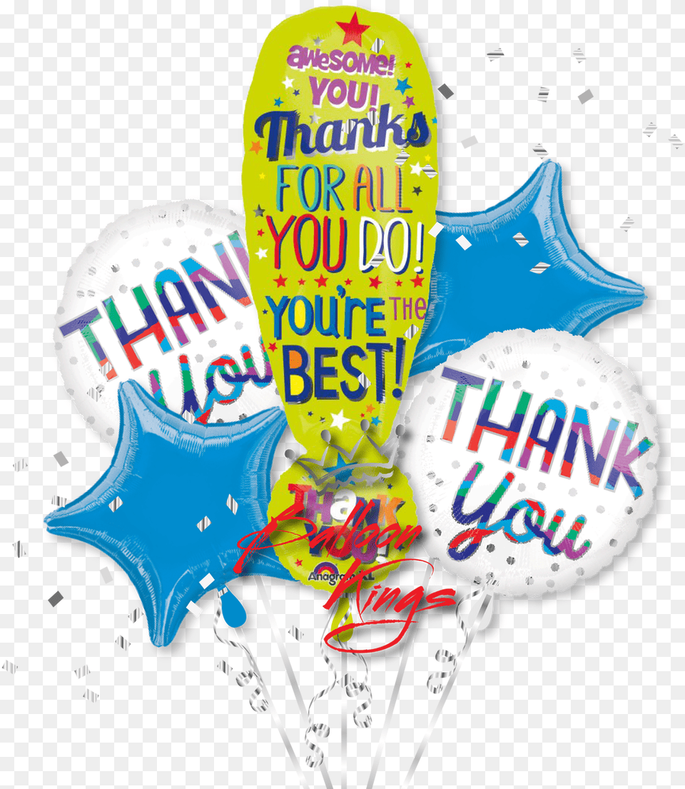 Thank You Bouquet, Balloon Free Png Download