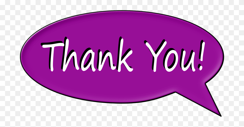 Thank You Bubble Icons, Purple, Logo, Plate, Sticker Free Png