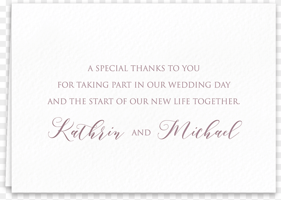 Thank You Card Edged Beauty Calligraphy, Text, Handwriting, Paper Png