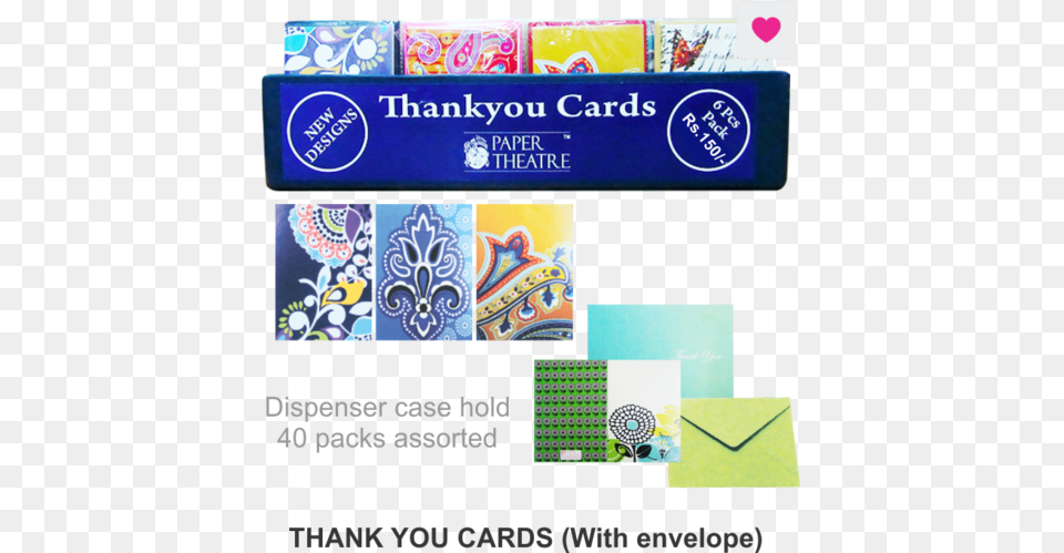 Thank You Card With Envelopes Buyphonecase Vera Bradley Flower Print Pattern Purple, Envelope, Mail Png Image