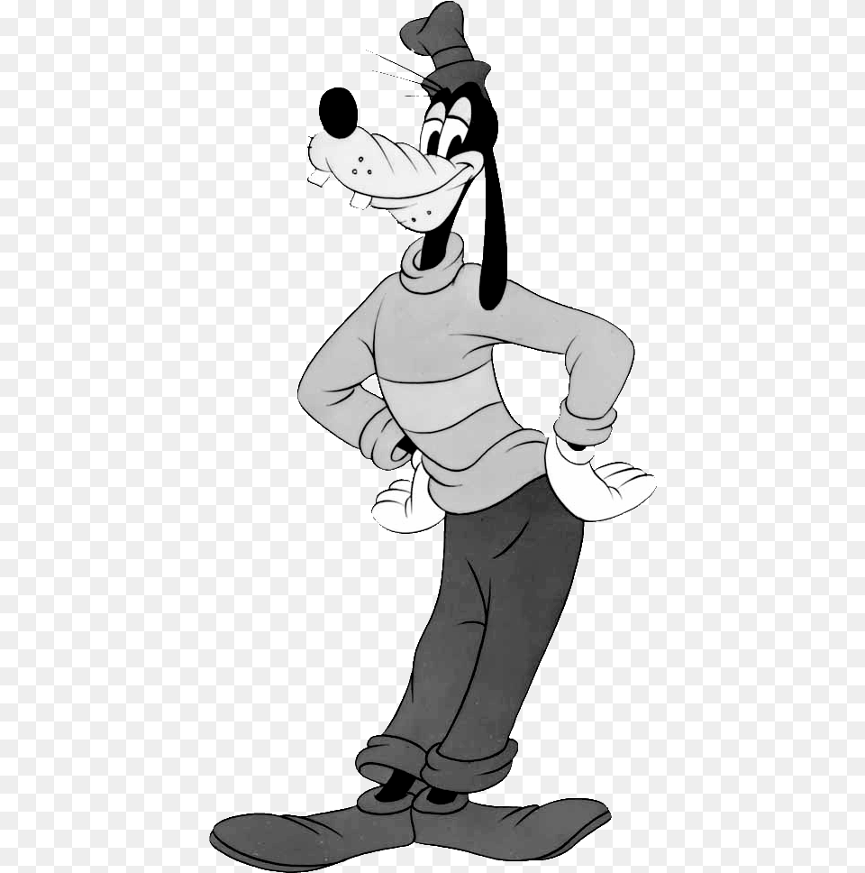 Thank You Clip Art Black And White Goofy, Cartoon, Person, Book, Comics Png
