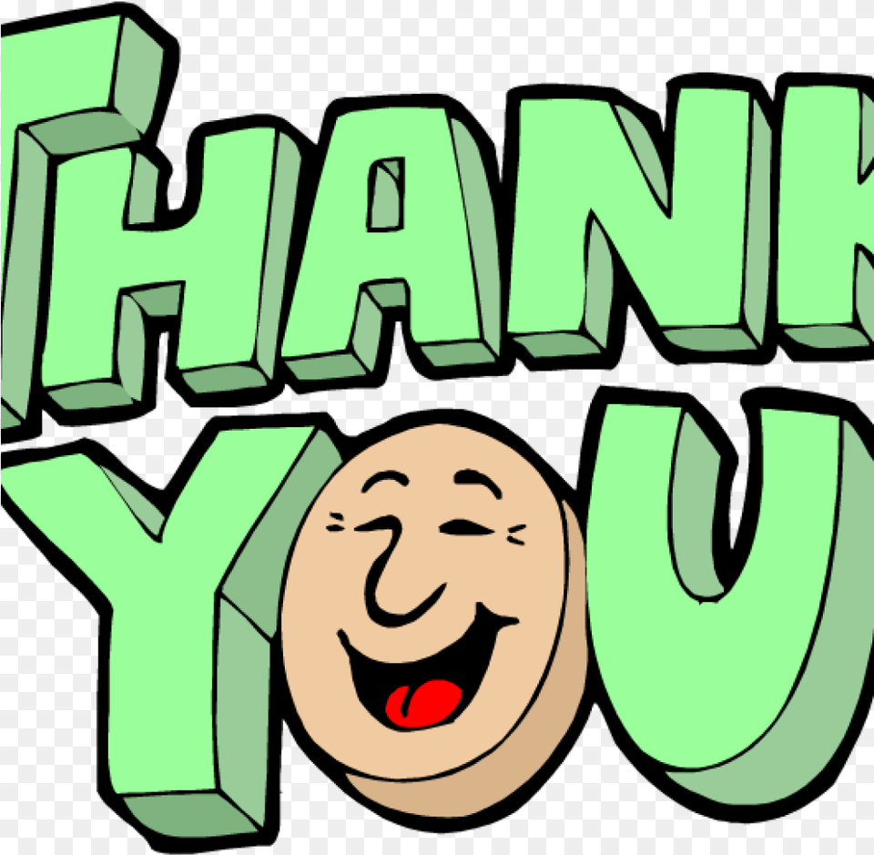 Thank You Clipart Spring Clipart Hatenylo Thank You Animation, Green, Face, Head, Person Free Png Download