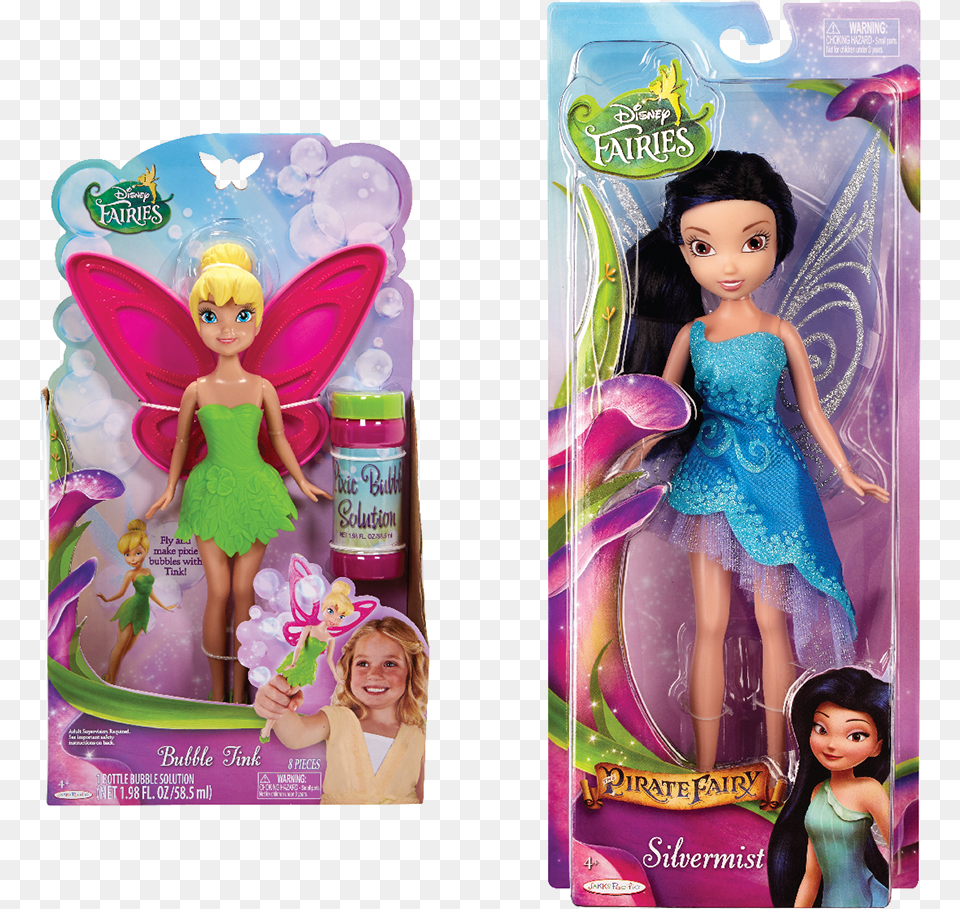 Thank You Disney Fairies 9 Pirate Fairy Silvermist Doll, Toy, Figurine, Female, Child Png