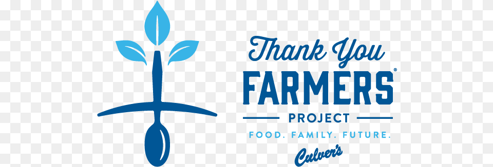 Thank You Farmer Project Logo Zip File 3 Culvers Welcome To Delicious, Bud, Flower, Plant, Sprout Png