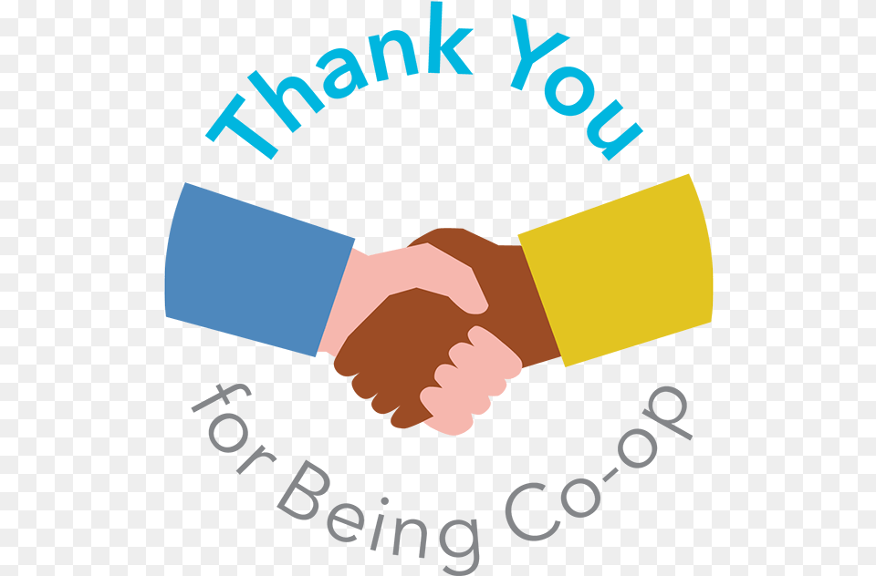 Thank You For Being Co Op Logo Envirobank, Body Part, Hand, Person, Handshake Free Png