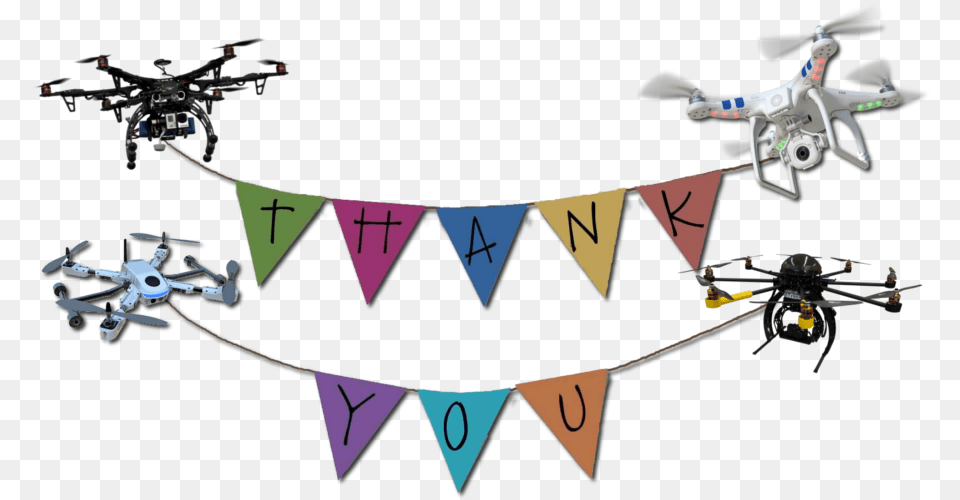 Thank You For Listening Clipart Thank You Flag Banner, Animal, Bird, Flying, Aircraft Free Transparent Png