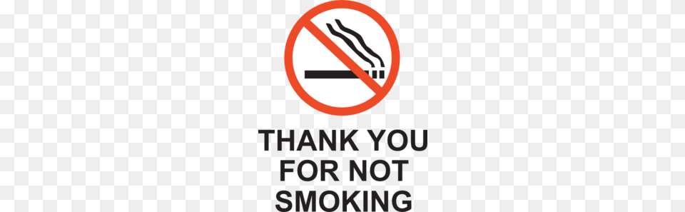 Thank You For Not Smoking Clip Art, Sign, Symbol, Road Sign, Disk Free Png