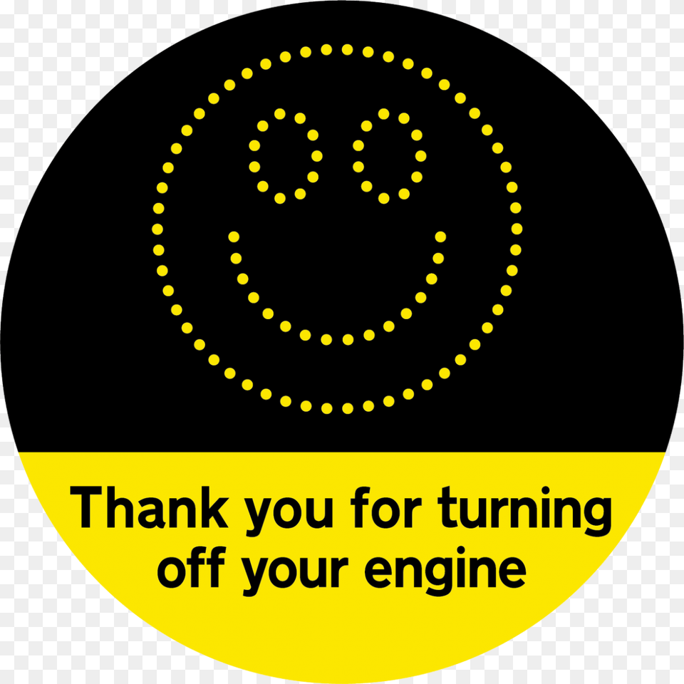 Thank You For Turning Off Your Engine West Wing Minimalist Poster, Logo, Symbol, Disk Png Image