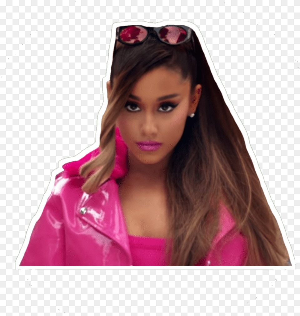 Thank You Next Clipart Ariana Grande Thank U Next Video, Girl, Child, Clothing, Coat Png Image