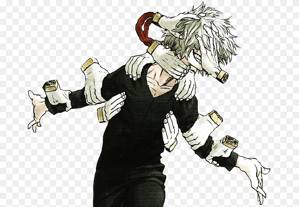 Thank You Shigaraki Tomura For Bringing Together My My Hero Academia Hand Guy, Publication, Book, Comics, Person Png