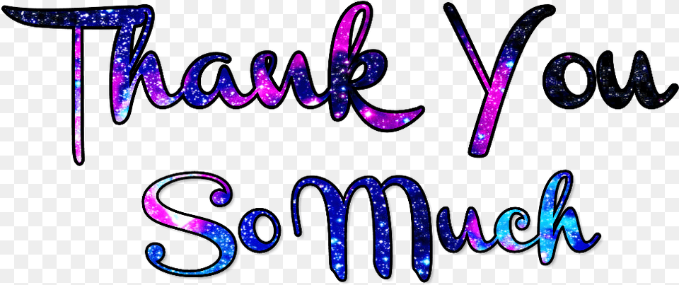 Thank You So Much Clip Art, Text Free Png Download