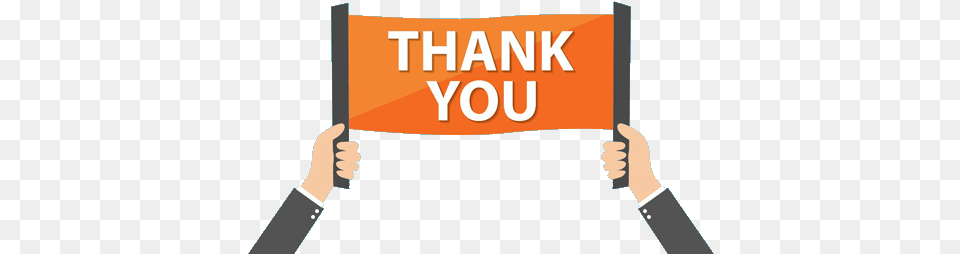 Thank You Thank You Orange Transparent, Text, Banner, Person Png Image