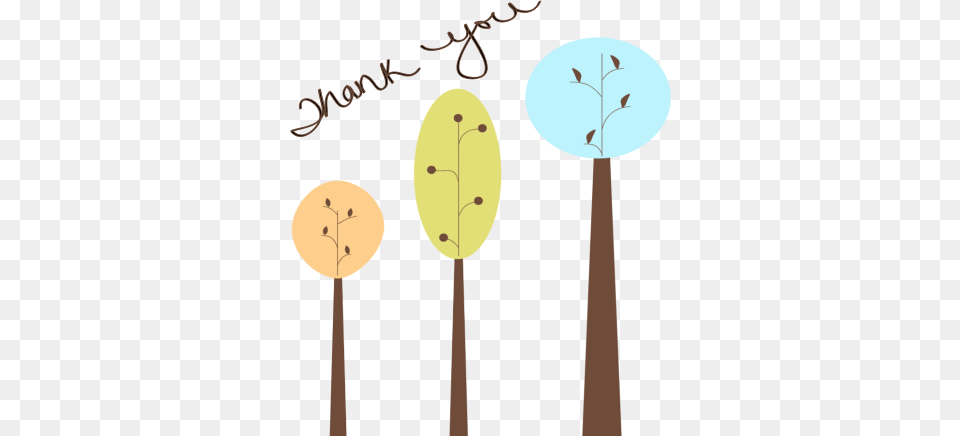 Thank You Tree Clip Art Image Pretty Thank You Tree Clip Art Clip, Leaf, Plant, Cutlery, Spoon Png