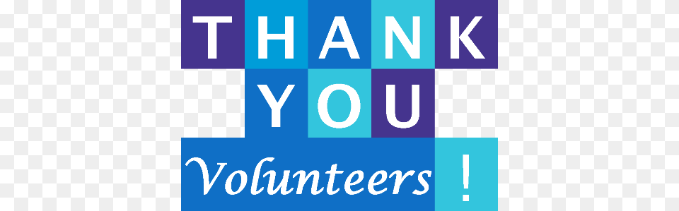 Thank You We Appreciate Our Volunteers, Text, Scoreboard Png Image