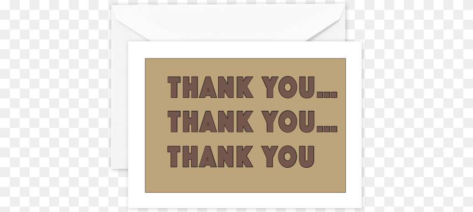 Thank You X Greeting Card, Envelope, Mail, Mailbox, Text Free Transparent Png