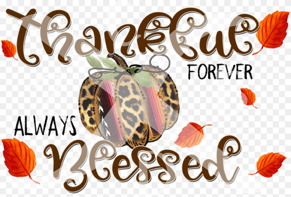 Thankful And Blessed Transfer Event, Art, Graphics, Floral Design, Pattern Free Png Download