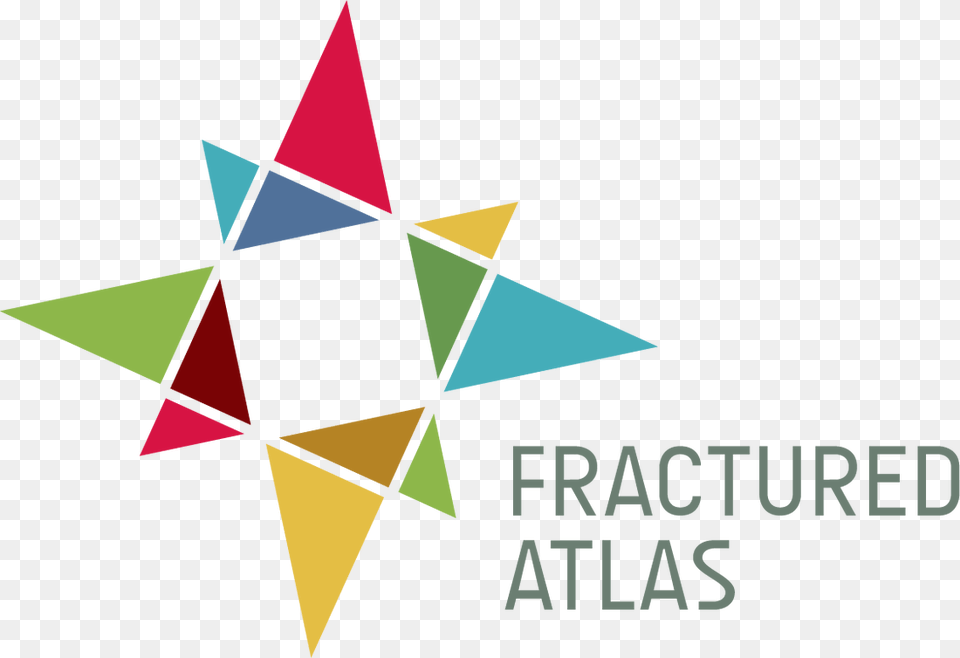 Thankful For Support Of All Kinds From The Following Fractured Atlas Logo, Star Symbol, Symbol Png Image