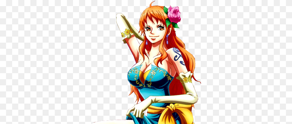 Thankful One Piece Kidd X Nami, Book, Clothing, Comics, Costume Png