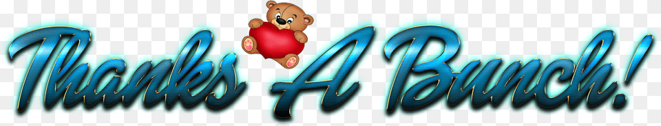 Thanks A Bunch Photo Background Teddy Bear Png