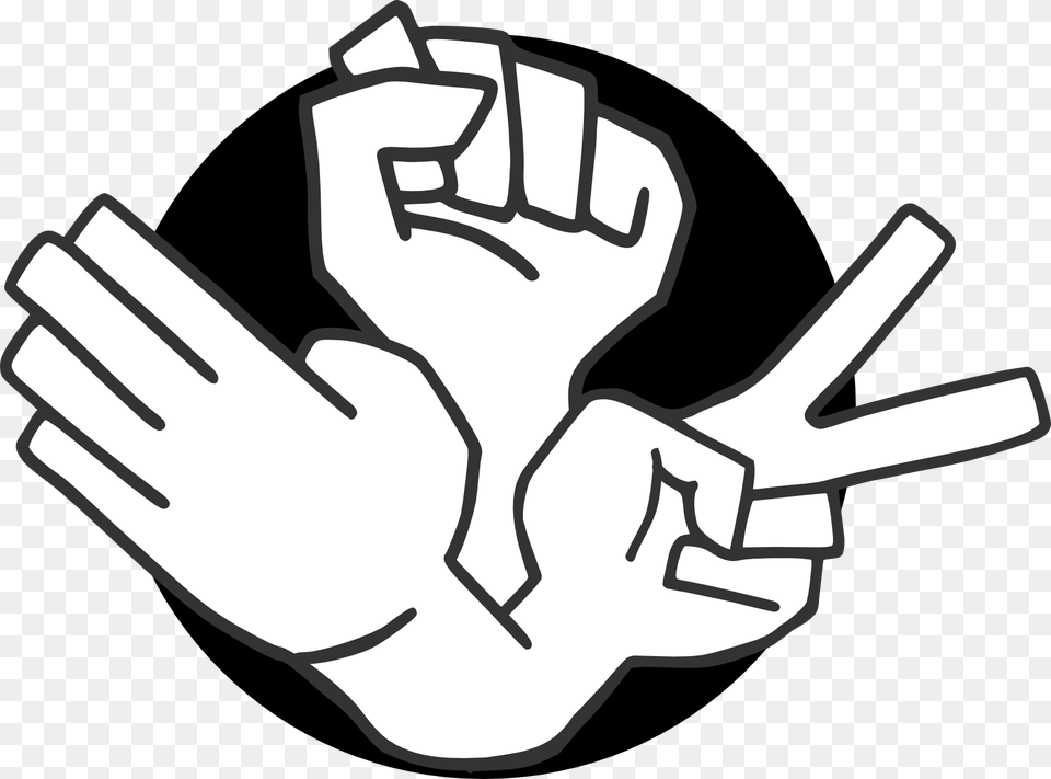 Thanks Again I Tried Your Suggestion Of Increasing Clipart Rock Paper Scissors, Body Part, Hand, Person, Stencil Free Png Download