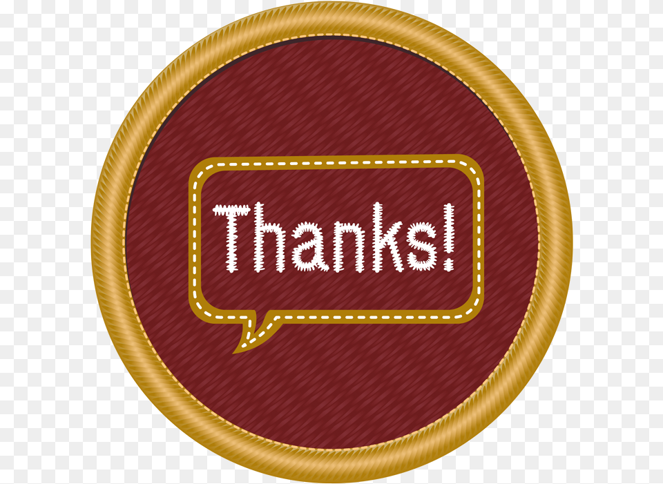 Thanks Badge Scouts Canada, Logo, Symbol, Disk Png