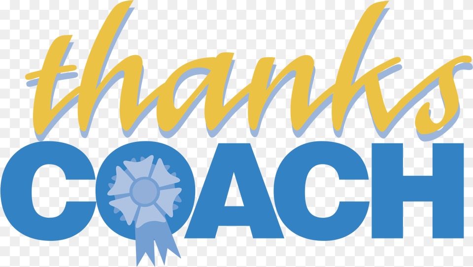 Thanks Coach Logo Thanks Coach, Person, People, Text, Bulldozer Free Transparent Png