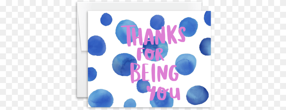 Thanks For Being You Watercolor Greeting Card Circle, Baby, Person Free Png