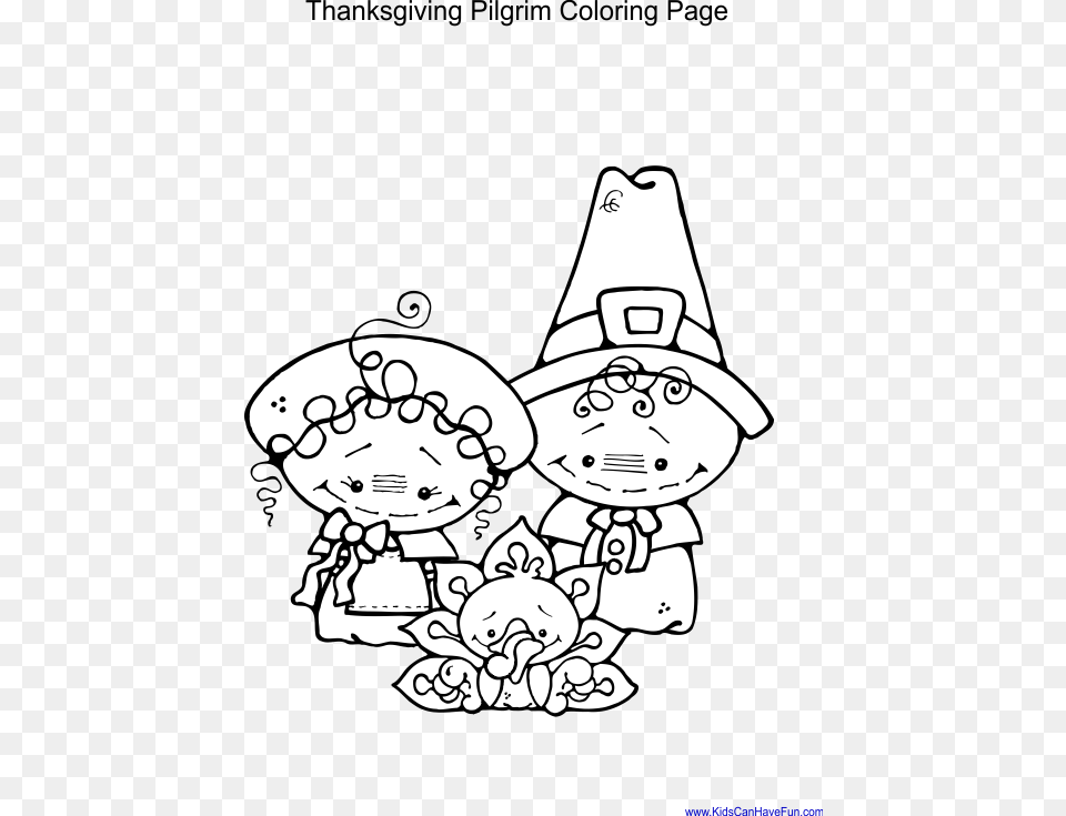 Thanks Giving Day For Coloring, Art, Drawing, Doodle, Comics Free Png Download