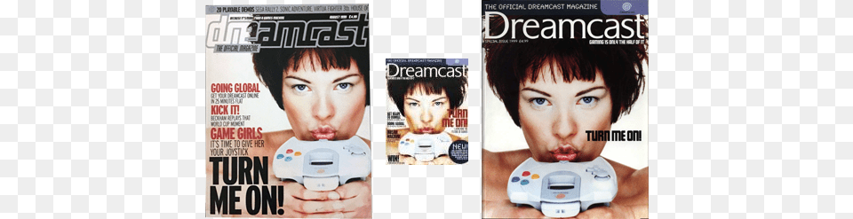 Thanks To Regular Dcjy Visitor And Dreamcast Collector Official Dreamcast Magazine, Publication, Baby, Person, Book Free Transparent Png