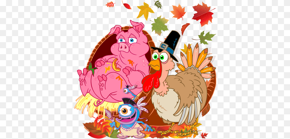 Thanksgiving Animated U0026 Animatedpng Animated Thanksgiving, Leaf, Plant, Animal, Bird Free Transparent Png