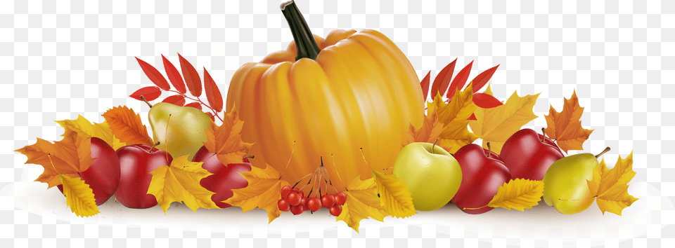 Thanksgiving Autumn Illustration Happy Thanksgiving High Resolution, Food, Leaf, Plant, Produce Png