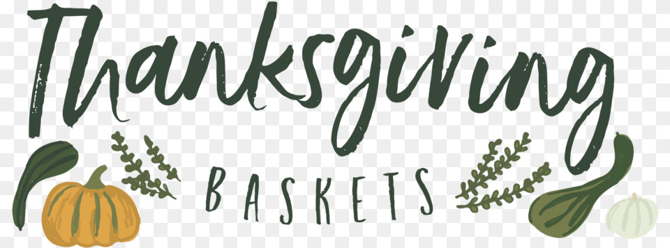 Thanksgiving Basket Logo Thanksgiving Basket Donation Sign, Food, Plant, Produce, Squash Png Image