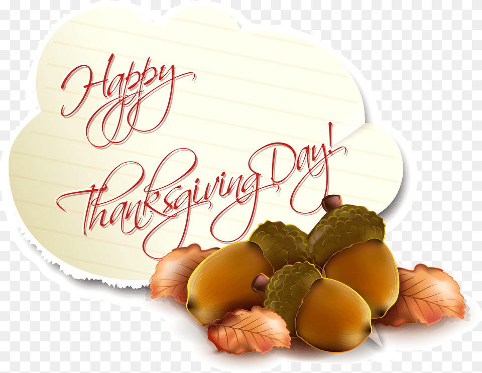 Thanksgiving Birthday Holiday Greeting Card, Food, Nut, Plant, Produce Free Png