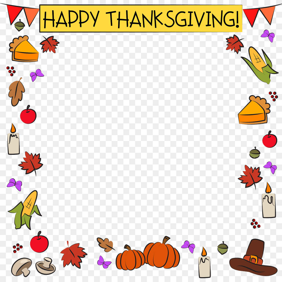 Thanksgiving Border Clipart Png