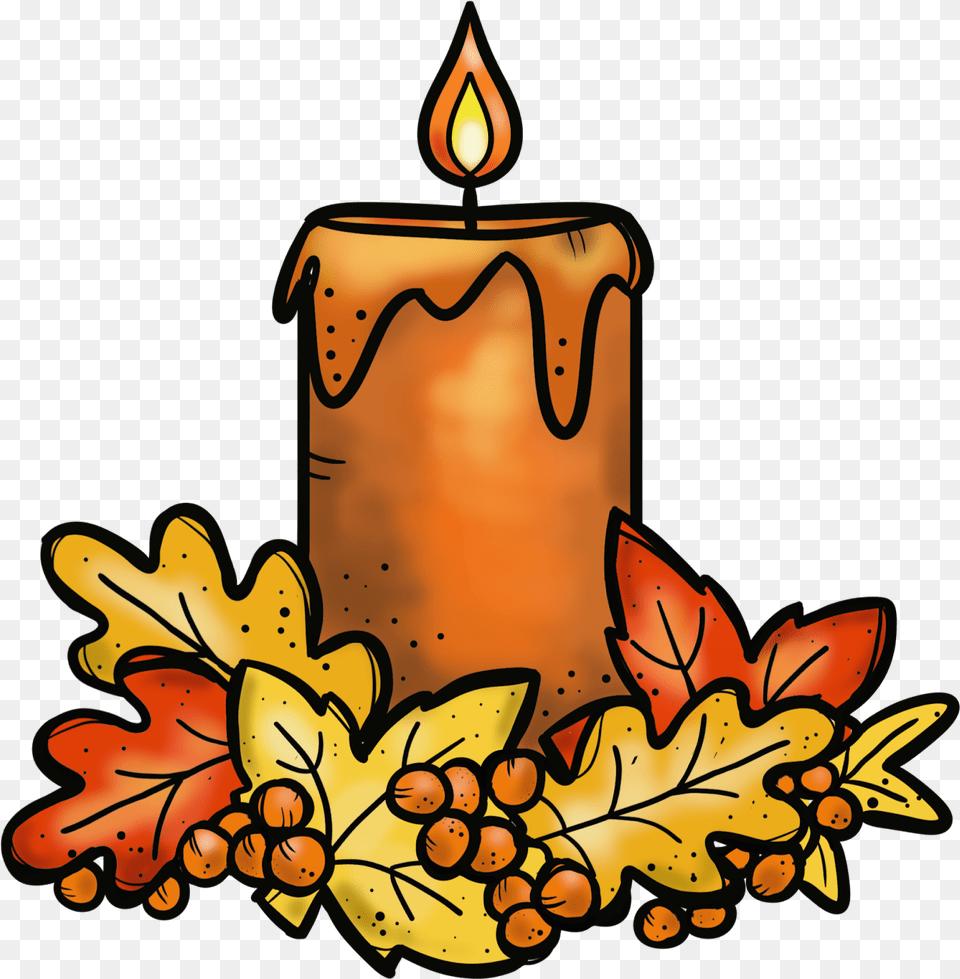 Thanksgiving Candle Cliparts Thanksgiving Candle Clipart Free Png