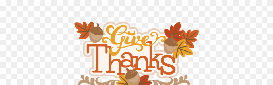 Thanksgiving Clipart Garland Gratitude Thanksgiving Clip Art, Cream, Dessert, Food, Ice Cream Free Png Download