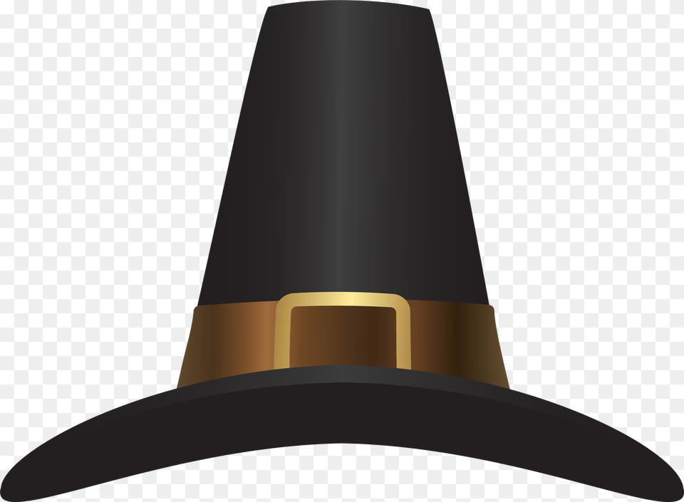 Thanksgiving Clipart Pilgrim Hat Clip Art Pilgrim Hat, Clothing, Lighting Free Png