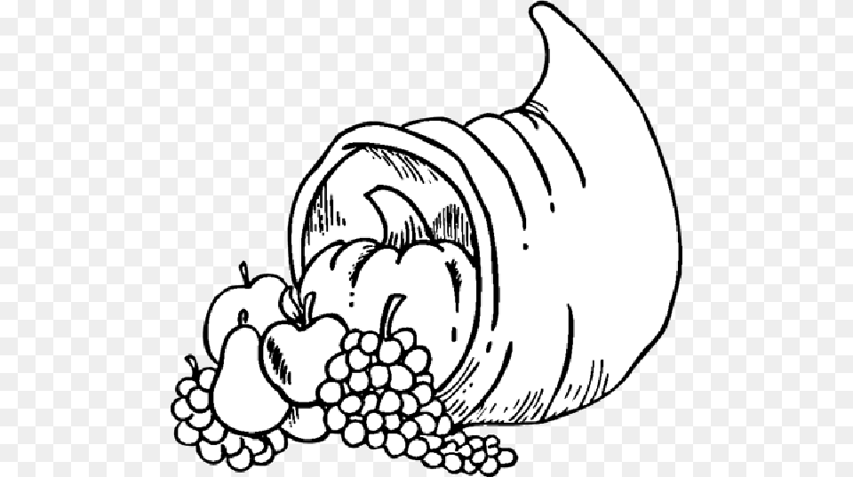 Thanksgiving Cornucopia Coloring Pages, Animal, Invertebrate, Sea Life, Seashell Free Png