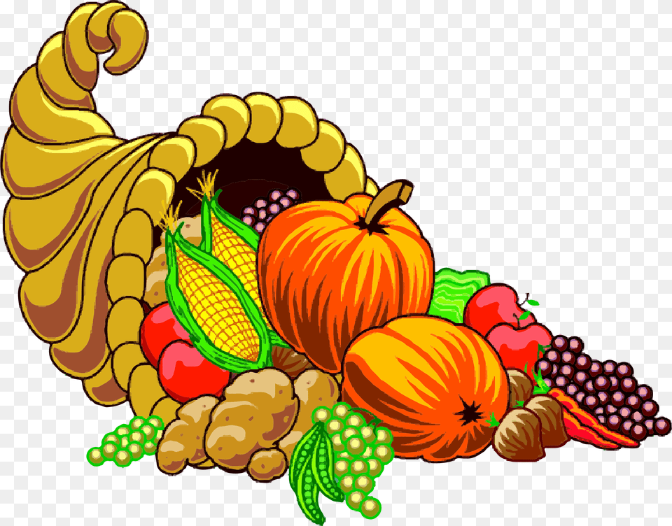Thanksgiving Cornucopia Horn Of Plenty, Baby, Person, Food, Plant Free Png