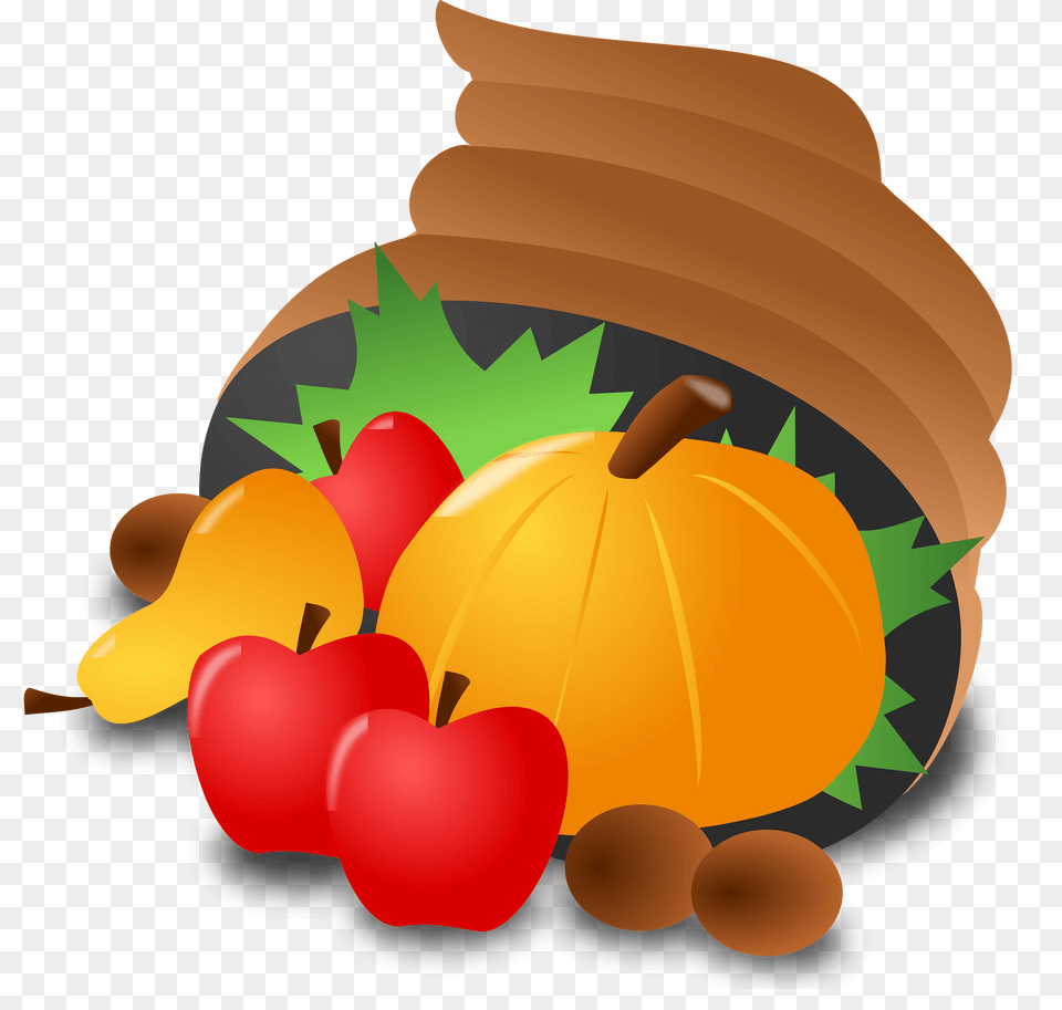 Thanksgiving Day Cornicopia Clipart, Leaf, Plant, Food, Fruit Free Transparent Png