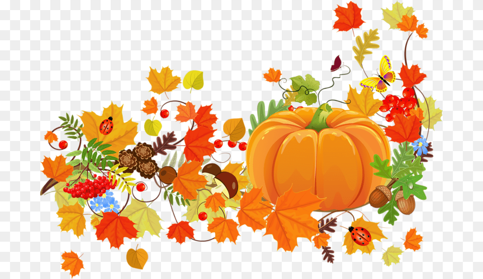 Thanksgiving Harvest Thanksgiving Clipart Transparent Background, Food, Leaf, Plant, Produce Free Png