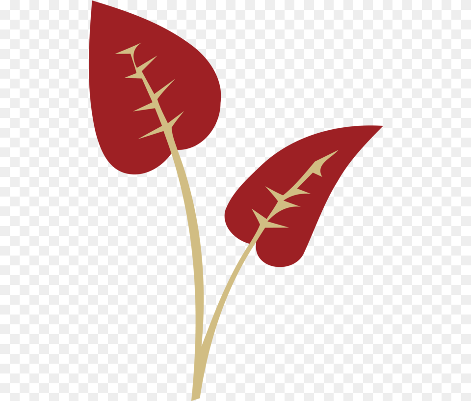 Thanksgiving Red Leaf Anthurium For Fall Leaves Lovely, Flower, Plant, Petal Free Png Download