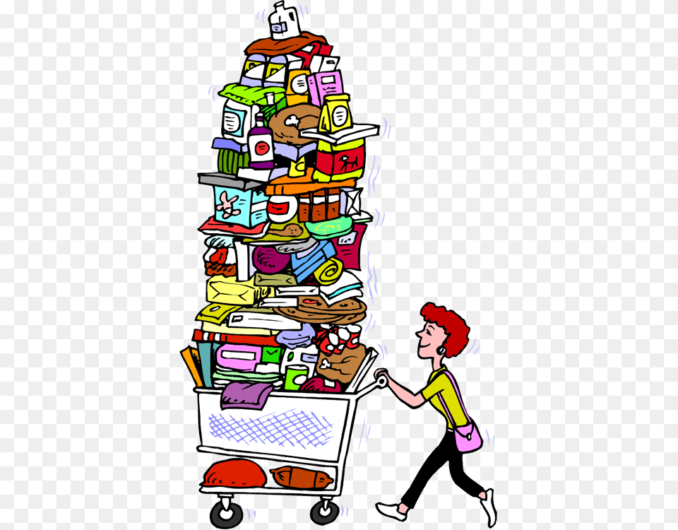 Thanksgiving Shopping Clipart, Book, Comics, Publication, Person Free Transparent Png