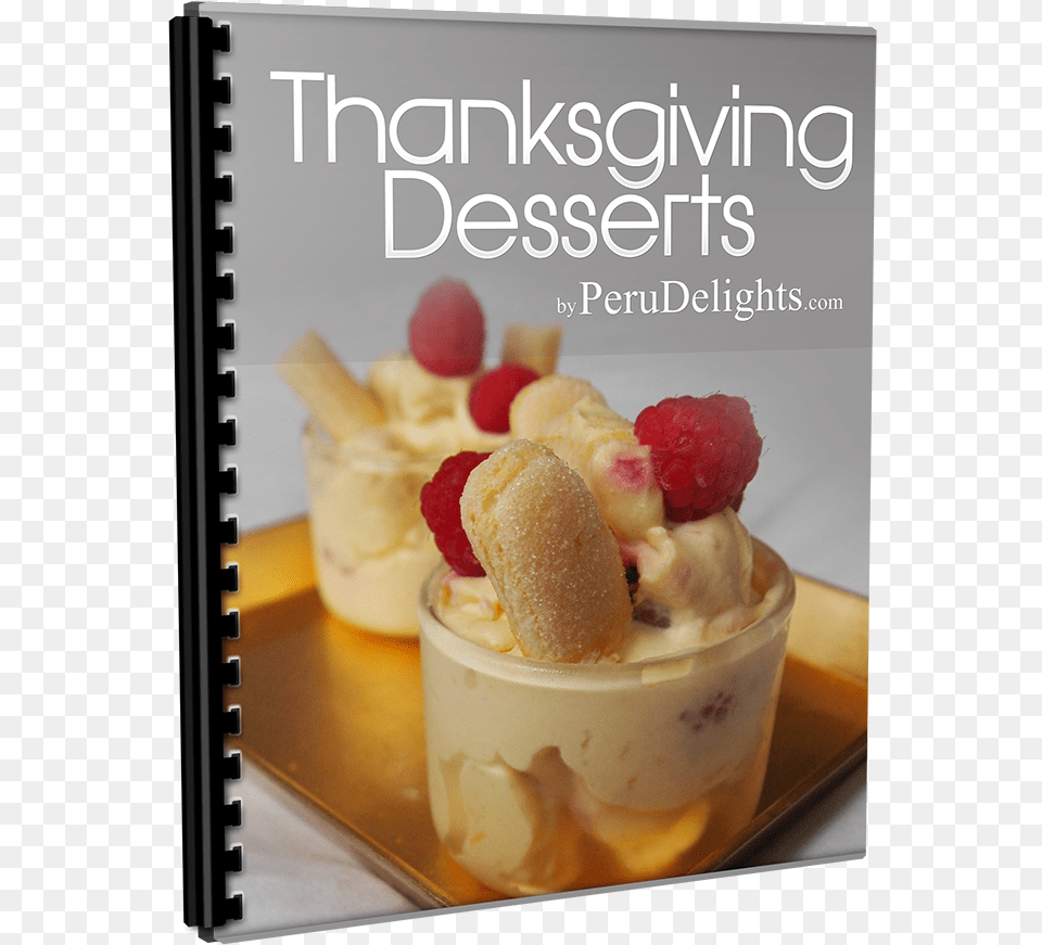 Thanksgiving Sundae, Cream, Dessert, Food, Ice Cream Free Png Download