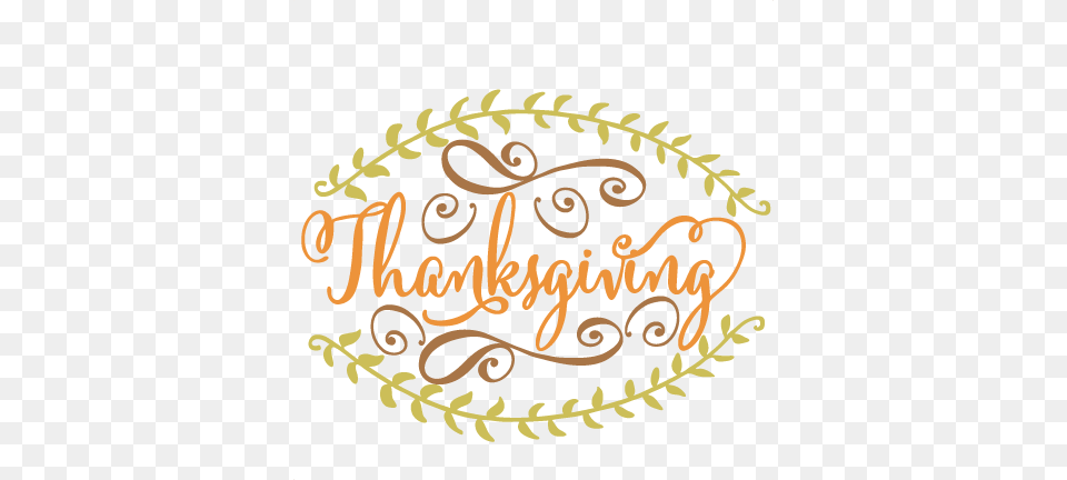 Thanksgiving Title Svg Cutting File Thanksgiving Svg Scalable Vector Graphics, Pattern, Calligraphy, Handwriting, Text Free Png