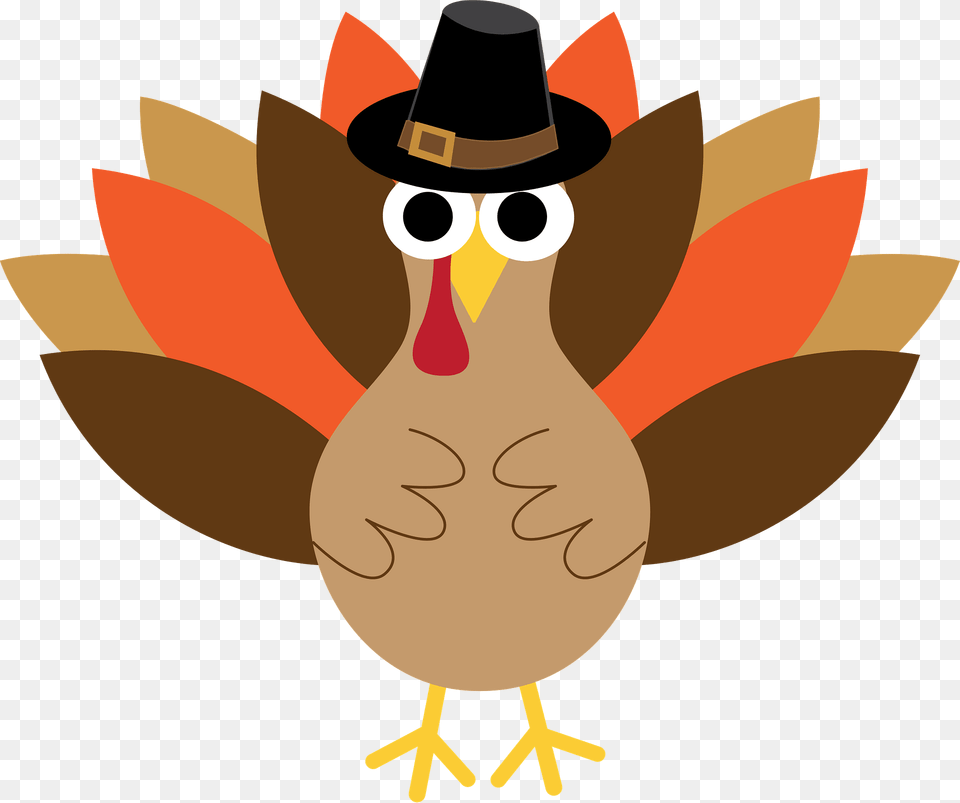 Thanksgiving Turkey Clipart, Clothing, Hat, Person, Face Png