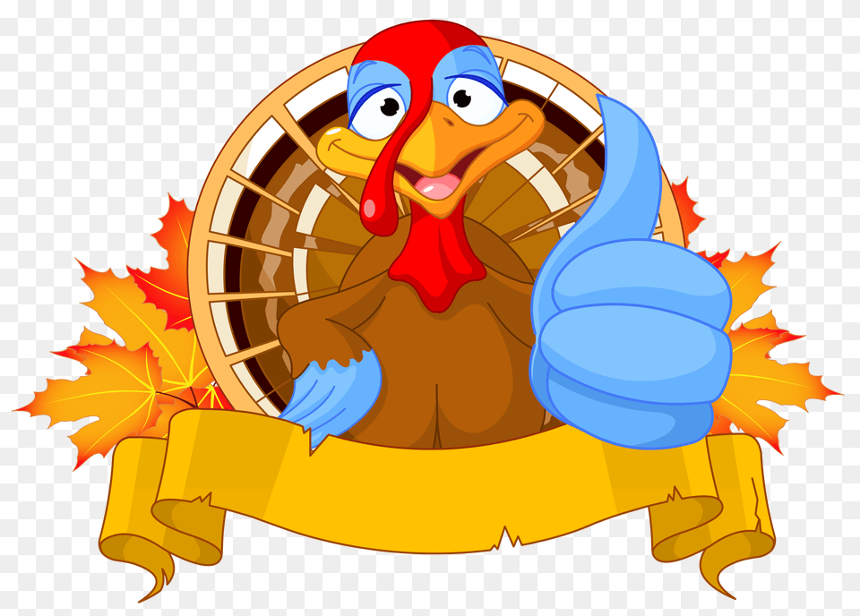 Thanksgiving Turkey Clipart Group, Bulldozer, Machine, Leaf, Plant Png Image